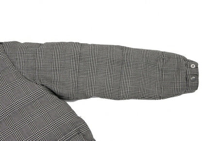 COMME des GARCONS HOMME Glen Check Jacket Blk/Wht Size S