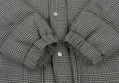 COMME des GARCONS HOMME Glen Check Jacket Blk/Wht Size S