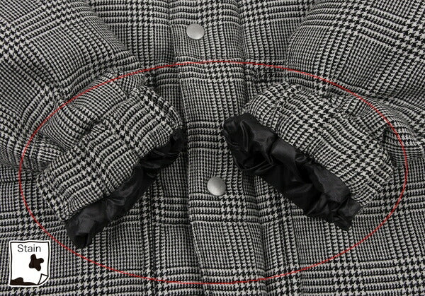 COMME des GARCONS HOMME Glen Check Jacket Blk/Wht Size S