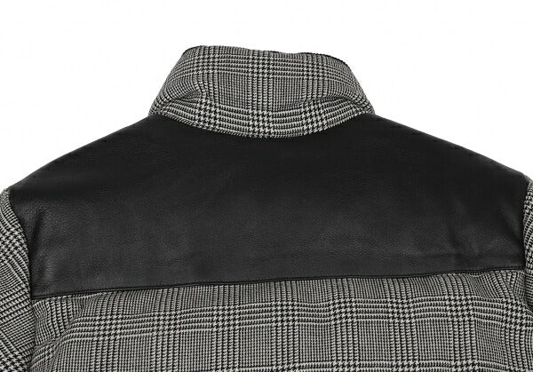 COMME des GARCONS HOMME Glen Check Jacket Blk/Wht Size S