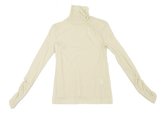 VIVIENNE TAM Layered Net High-Neck Top Ivory Size 0