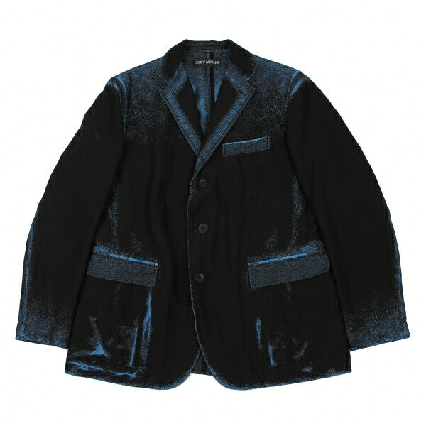 ISSEY MIYAKE MEN A-POC INSIDE 08AW Fade Weave Jacket Size 4