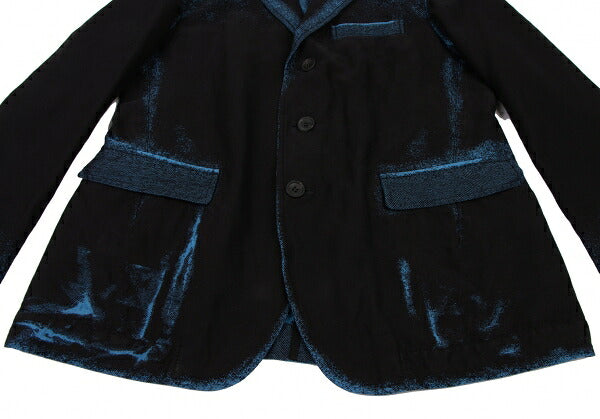 ISSEY MIYAKE MEN A-POC INSIDE 08AW Fade Weave Jacket Size 4