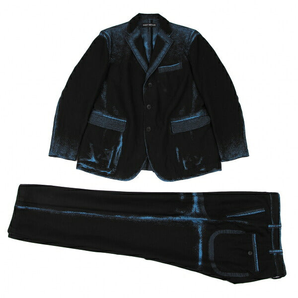 ISSEY MIYAKE MEN A-POC INSIDE 08AW Fade Weave Jacket Size 4