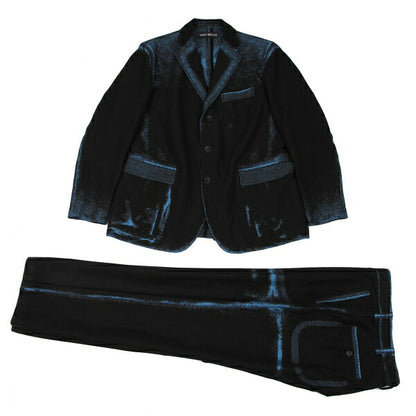 ISSEY MIYAKE MEN A-POC INSIDE 08AW Fade Weave Jacket Size 4