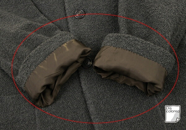 ISSEY MIYAKE MEN Wool Blend Pile Knit Jacket Green Size XL