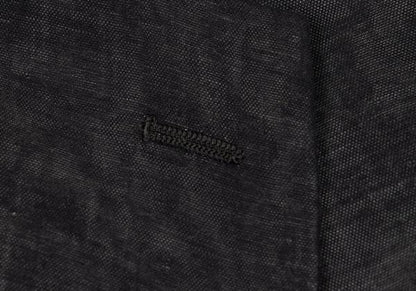 ISSEY MIYAKE MEN Cotton Linen Lustrous Blazer Black Size 4
