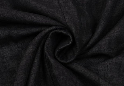 ISSEY MIYAKE MEN Cotton Linen Lustrous Blazer Black Size 4