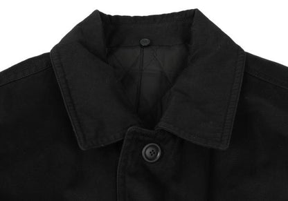 ISSEY MIYAKE MEN Riri Zip Detachable Boa Jacket Black Size L