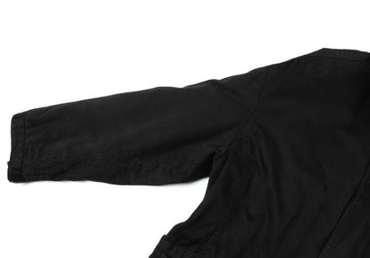 ISSEY MIYAKE MEN Riri Zip Detachable Boa Jacket Black Size L