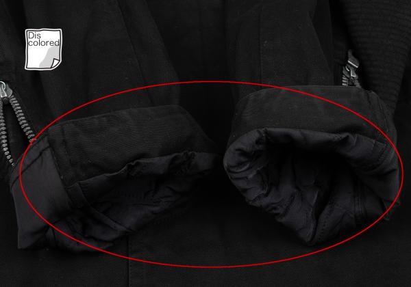 ISSEY MIYAKE MEN Riri Zip Detachable Boa Jacket Black Size L