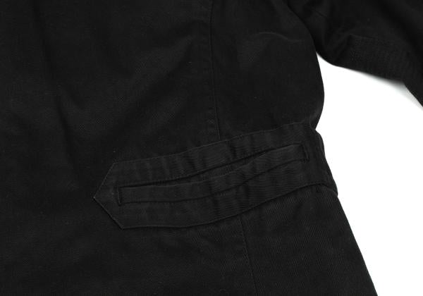 ISSEY MIYAKE MEN Riri Zip Detachable Boa Jacket Black Size L
