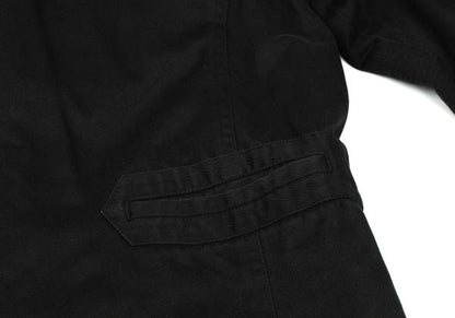 ISSEY MIYAKE MEN Riri Zip Detachable Boa Jacket Black Size L