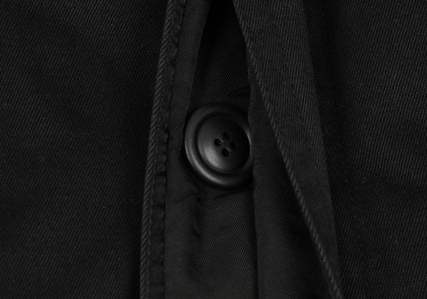 ISSEY MIYAKE MEN Riri Zip Detachable Boa Jacket Black Size L