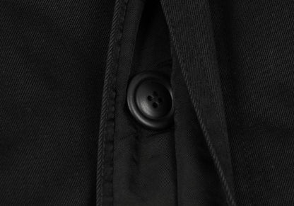 ISSEY MIYAKE MEN Riri Zip Detachable Boa Jacket Black Size L