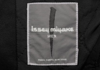 ISSEY MIYAKE MEN Riri Zip Detachable Boa Jacket Black Size L