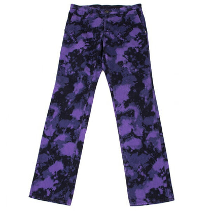 ISSEY MIYAKEMEN 14SS Indigo Dyed Pants Purple/Black Size M