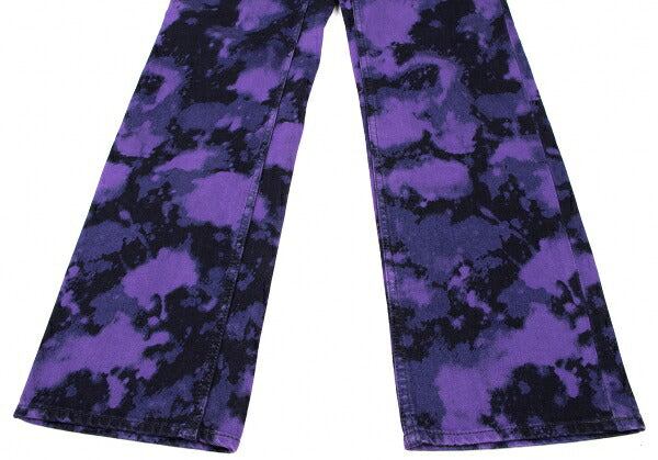 ISSEY MIYAKEMEN 14SS Indigo Dyed Pants Purple/Black Size M