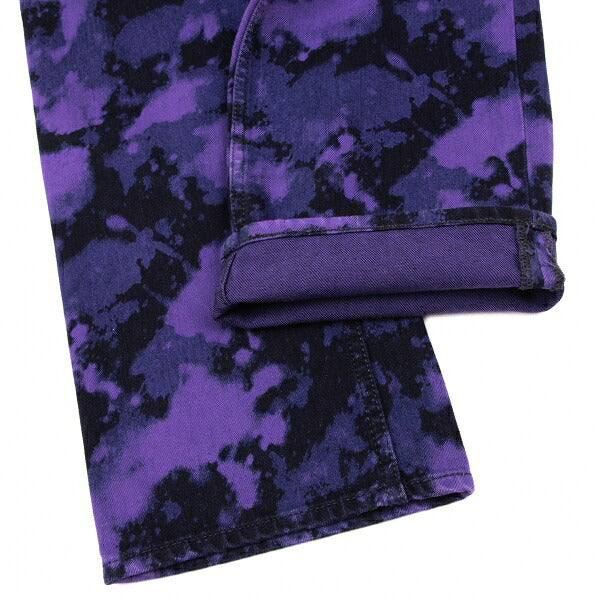ISSEY MIYAKEMEN 14SS Indigo Dyed Pants Purple/Black Size M