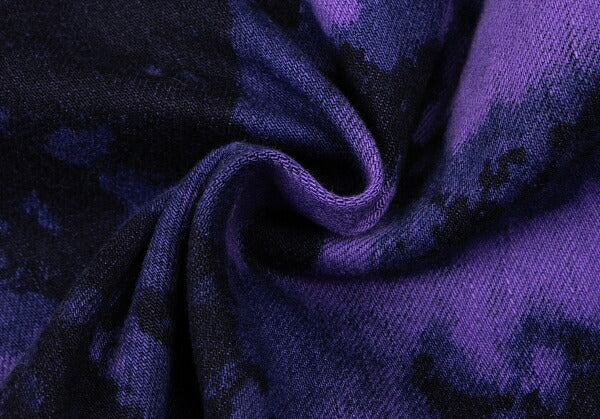 ISSEY MIYAKEMEN 14SS Indigo Dyed Pants Purple/Black Size M