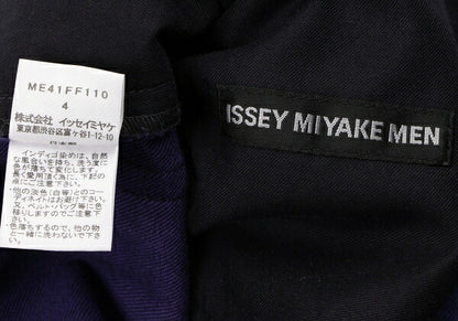 ISSEY MIYAKEMEN 14SS Indigo Dyed Pants Purple/Black Size M