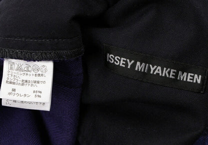 ISSEY MIYAKEMEN 14SS Indigo Dyed Pants Purple/Black Size M