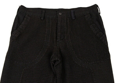 ISSEY MIYAKE MEN A-POC Garment Dyed Pile Pants Black Size 4