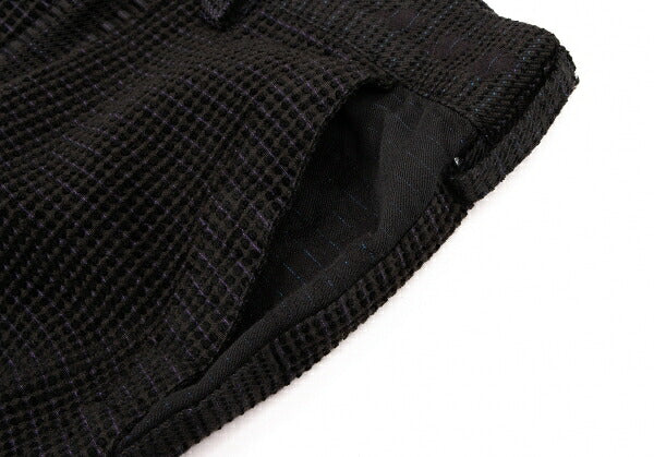 ISSEY MIYAKE MEN A-POC Garment Dyed Pile Pants Black Size 4