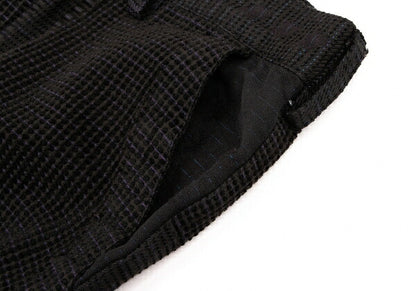 ISSEY MIYAKE MEN A-POC Garment Dyed Pile Pants Black Size 4