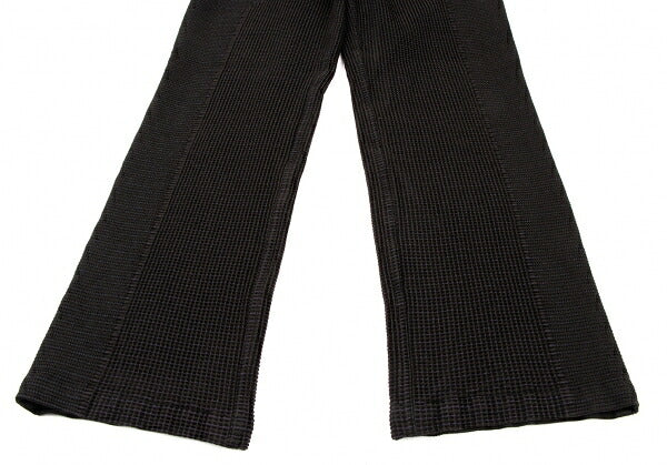 ISSEY MIYAKE MEN A-POC Garment Dyed Pile Pants Black Size 4