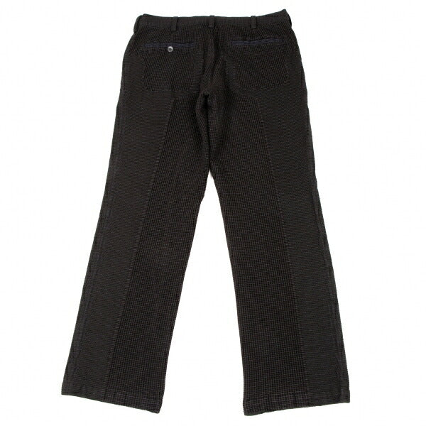 ISSEY MIYAKE MEN A-POC Garment Dyed Pile Pants Black Size 4