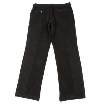 ISSEY MIYAKE MEN A-POC Garment Dyed Pile Pants Black Size 4