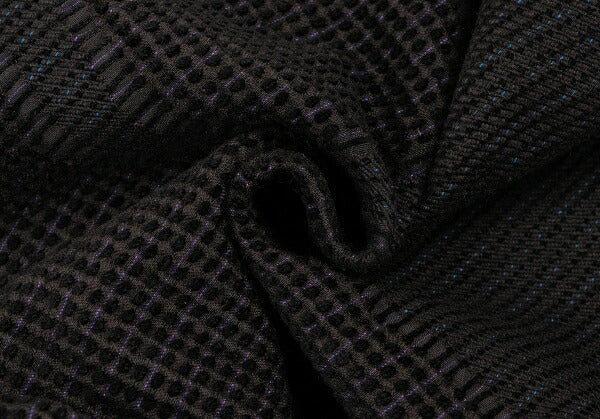 ISSEY MIYAKE MEN A-POC Garment Dyed Pile Pants Black Size 4