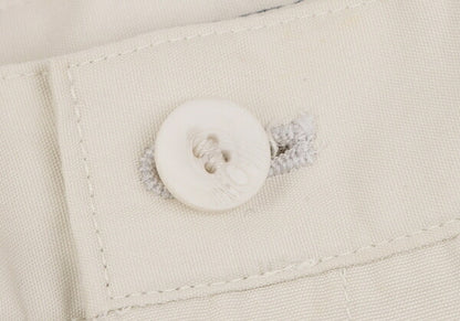ISSEY MIYAKE MEN Cotton Outseam Pants Off-White Size L