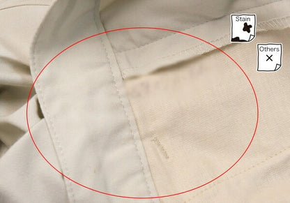 ISSEY MIYAKE MEN Cotton Outseam Pants Off-White Size L