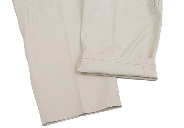 ISSEY MIYAKE MEN Cotton Outseam Pants Off-White Size L
