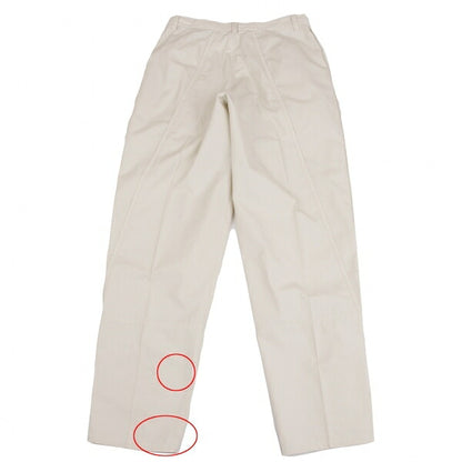 ISSEY MIYAKE MEN Cotton Outseam Pants Off-White Size L