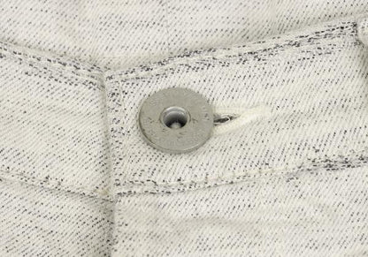 ISSEY MIYAKE MEN Fade Weave Pants White Indigo Size 4