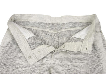 ISSEY MIYAKE MEN Fade Weave Pants White Indigo Size 4