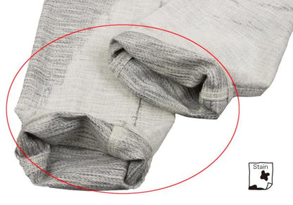 ISSEY MIYAKE MEN Fade Weave Pants White Indigo Size 4
