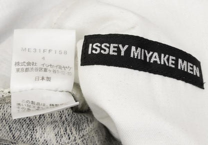 ISSEY MIYAKE MEN Fade Weave Pants White Indigo Size 4