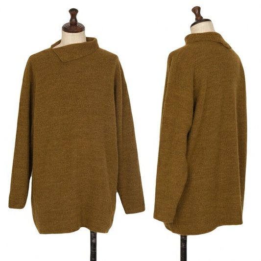 JURGEN LEHL Angora Blend Knit Sweater Camel Size M