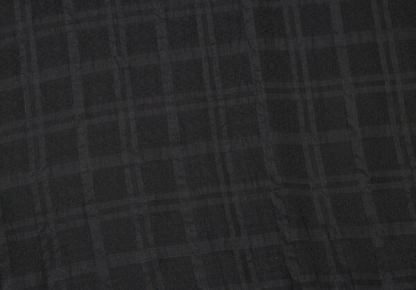 ISSEY MIYAKE HaaT Lace Trim Check Tunic Black Blouse Size 3