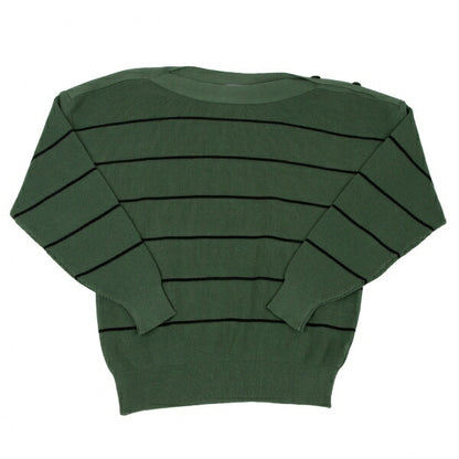 ISSEY MIYAKE MEN Shoulder Button Sweater Green Size F