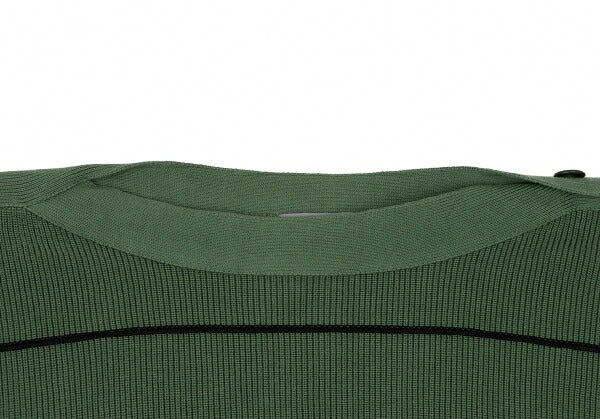 ISSEY MIYAKE MEN Shoulder Button Sweater Green Size F