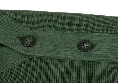 ISSEY MIYAKE MEN Shoulder Button Sweater Green Size F