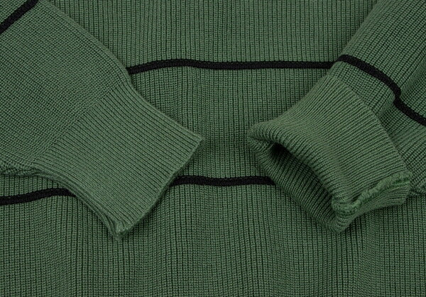 ISSEY MIYAKE MEN Shoulder Button Sweater Green Size F