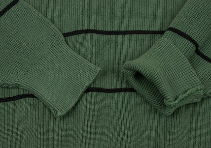 ISSEY MIYAKE MEN Shoulder Button Sweater Green Size F