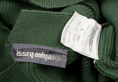 ISSEY MIYAKE MEN Shoulder Button Sweater Green Size F