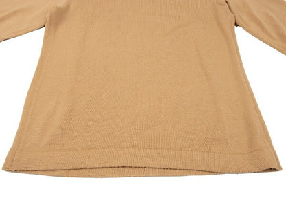 ISSEY MIYAKE MEN Elbow Panel Wool Blend Knit Beige Size L